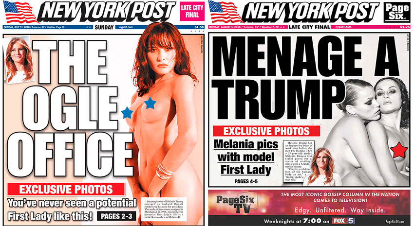 Мелания Трамп карьера модели скандальные фотосессии