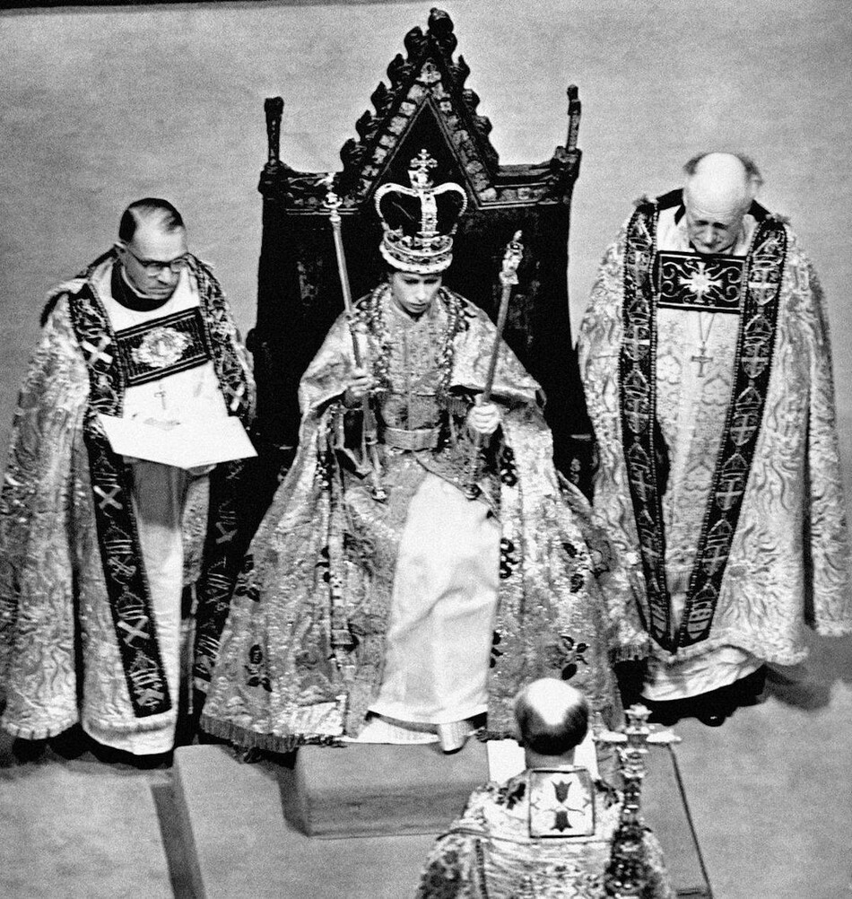 Коронация Елизаветы II в Вестминстерском аббатстве, 1952