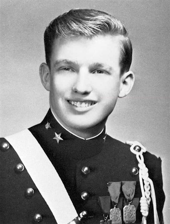 Дональд Трамп в молодости
