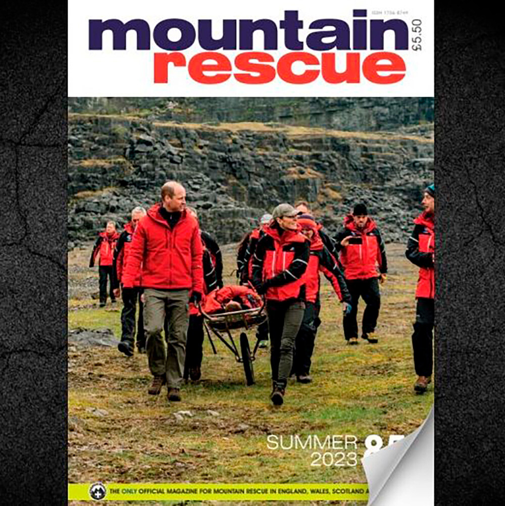 Кейт Миддлтон и принц Уильям на обложке журнала Mountain Rescue