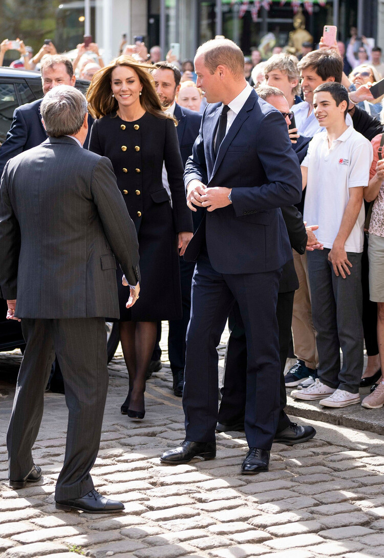 Принц Уильям, принц Уэльский и Кэтрин, принцесса Уэльская 22 сентября 2022 года в Виндзоре, Великобритания