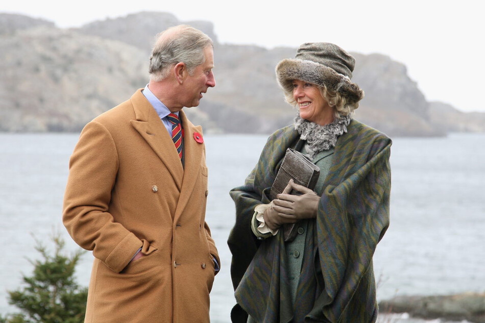 Принц Уэльский и герцогиня Корнуолльская во время поездки в Канаду