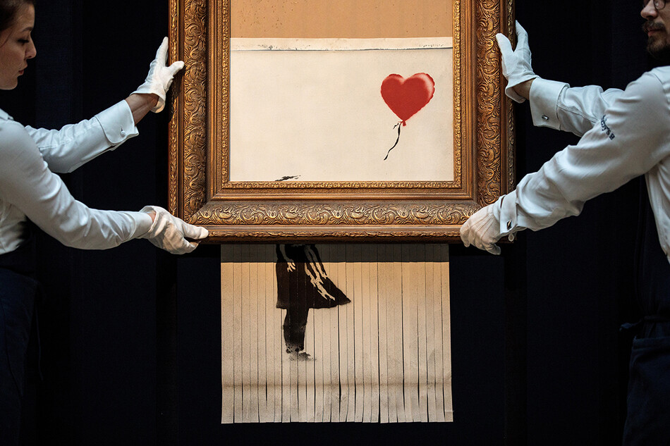 Banksy Sotheby&rsquo;s