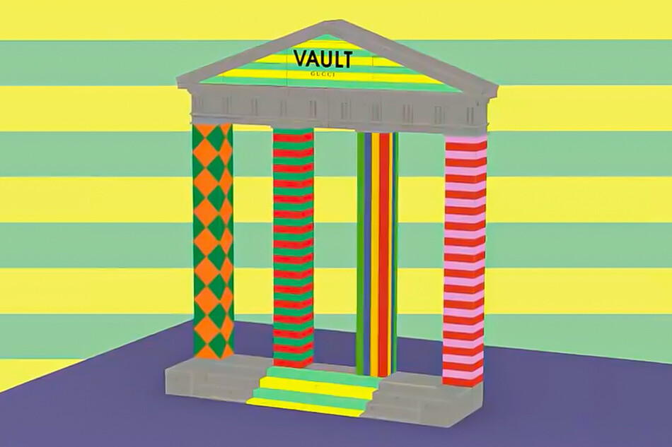 Gucci купил участок земли в метавселенной для своего винтажного магазина Vault