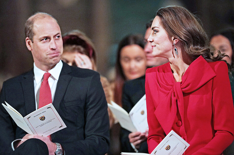 Караоке по-королевски: Кейт Миддлтон и принц Уильям исполнили рождественские гимны в Вестминстерском аббатстве
