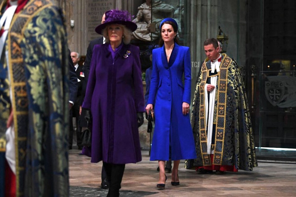 Королевская семья посетила службу в Вестминстерском аббатстве в честь Дня Содружества