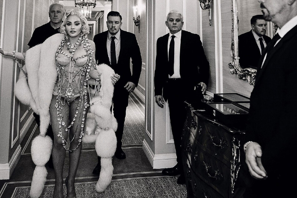 Мадонна в образе Мэрилин Монро в фотосессии для журнала V, 2021 