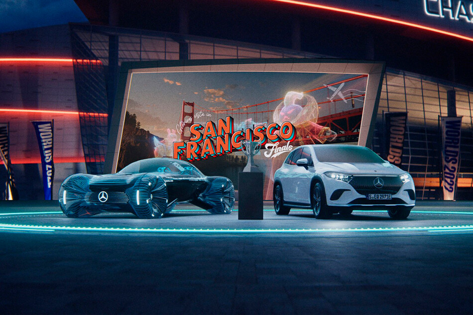 Mercedes-Benz представляет первый полностью виртуальный шоукар на чемпионате мира по League of Legends 2022 года