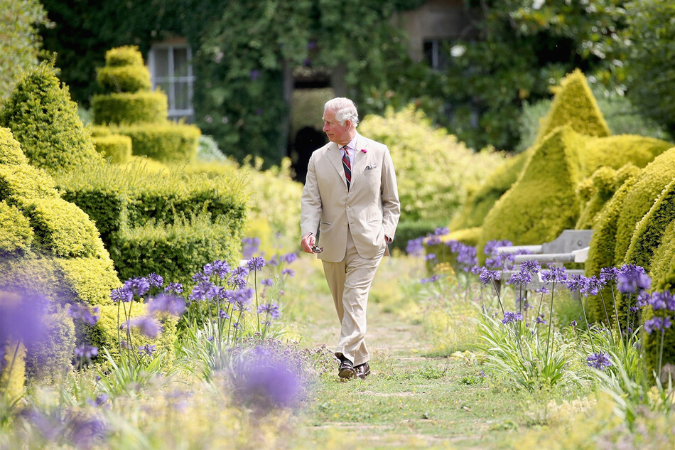 Принц Чарльз королевские сады