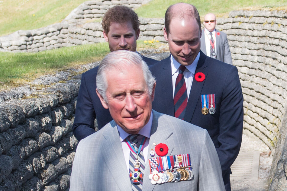 Принц Чарльз отдал трогательную дань уважения своим сыновьям и любимому внуку