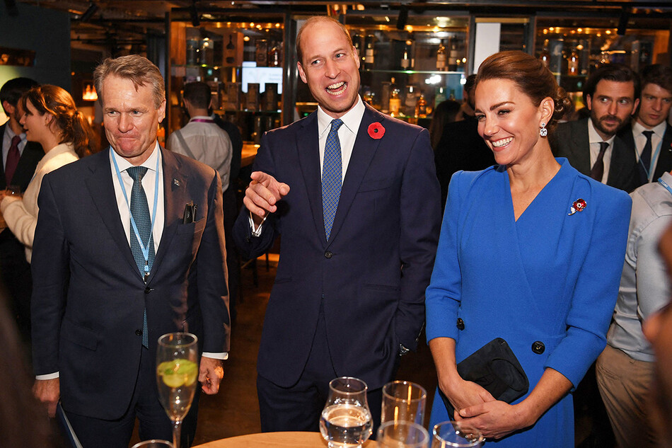 Принц Уильям с ужасом отреагировал на предложение Кейт Миддлтон попробовать лечинок во время саммита COP26 в Глазго
