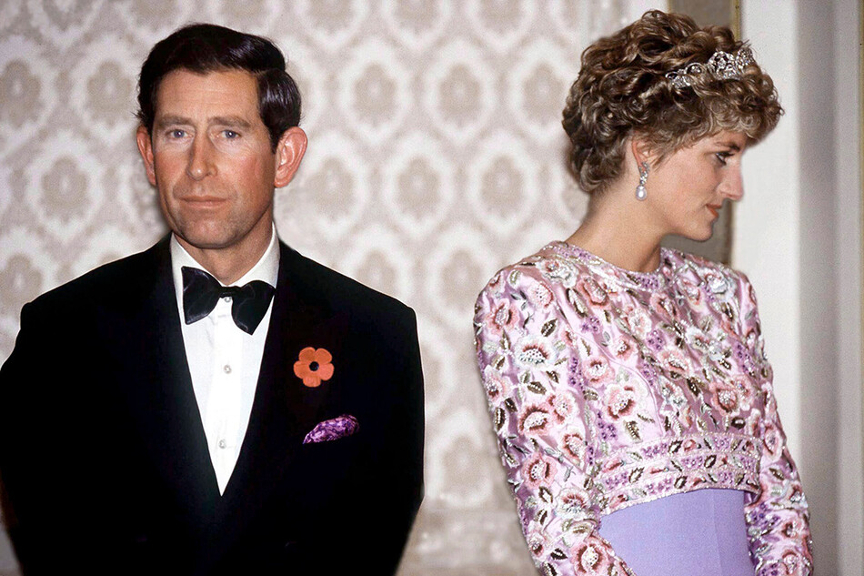 Принц Чарльз и принцесса Диана в их последней официальной поездке, 1992&nbsp;