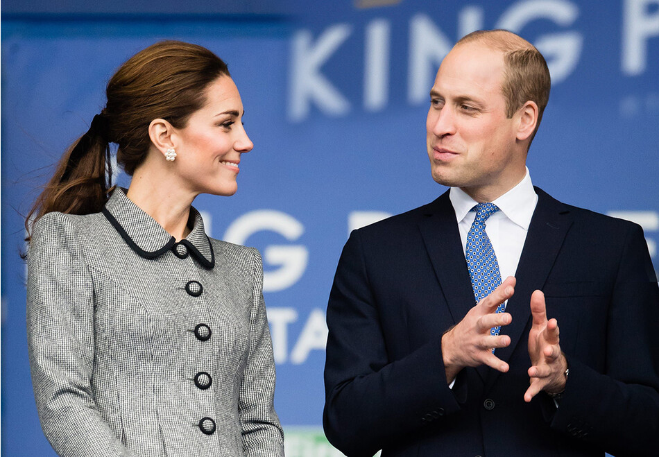 Герцог и герцогиня Кембриджские посетили Лестер