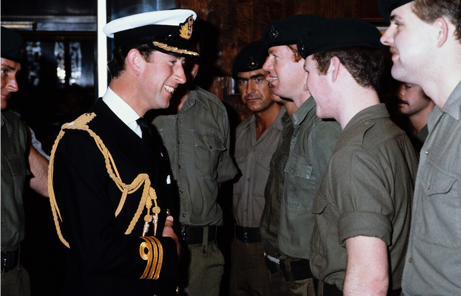 Король Чарльз имеет почётное звание адмирала флота Королевского флота