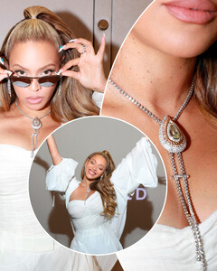 Бейонсе надела вестерн-глэм образ с бриллиантовым ожерельем-боло по случаю запуска своей марки Cécred