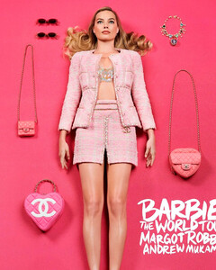 Марго Робби и её стилист представили книгу о фильме «Барби» в преддверии церемонии «Оскар 2024»