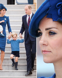 Почему Кембриджские и их дети всегда одеваются в синее?