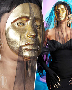 Нотка сюрреализма: Карди Би поразила зрителей American Music Awards венецианским образом от Schiaparelli