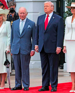 Король Карл III и королева Камилла приехали с визитом в США