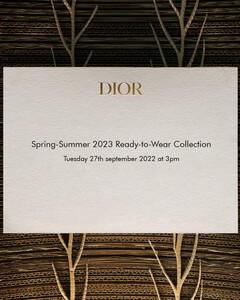 Прямая трансляция показа Dior весна-лето 2023