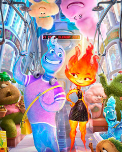 Pixar представил новый отрывок мультфильма «Элементаль»