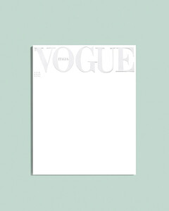 Итальянский Vogue выйдет с пустой белой обложкой