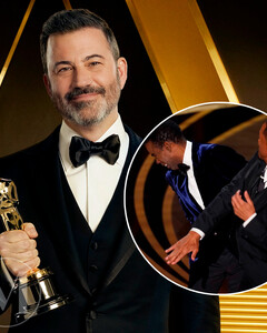 Премия всё помнит! Джимми Киммел высмеял Уилла Смита в своём монологе на церемонии «Оскар-2023»