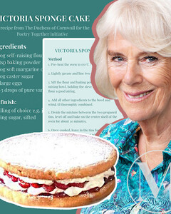 Хозяйка на все руки: Камилла Паркер-Боулз поделилась рецептом «Бисквита Виктории» её фирменного торта