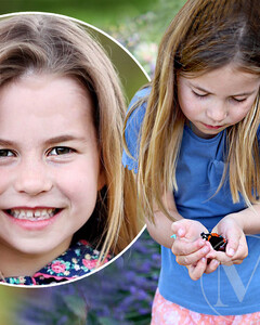 Кейт Миддлтон поделилась очаровательным новым фото принцессы Шарлотты с бабочкой
