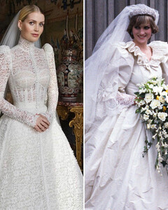 Свадебное платье Китти Спенсер имеет связь с принцессой Дианой