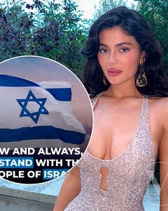 Кайли Дженнер удалила пост в поддержку Израиля после ответной реакции