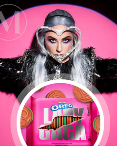 Леди Гага выпустит розово-зелёное печенье совместно с Oreo
