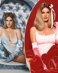 Лана Дель Рей снялась в кампании Skims, посвящённой Дню святого Валентина