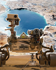 Марсоход НАСА «Персеверанс» приземлился в кратере озера Джезеро