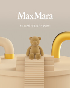 Медведь Тедди поможет выбрать подарки от Max Mara
