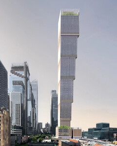 Любимый архитектор Барака Обамы может построить в Нью-Йорке «перевёрнутый» небоскрёб