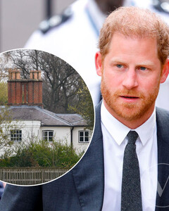 Принц Гарри в последний раз побывал в своём особняке Frogmore Cottage во время внезапного визита в Великобританию