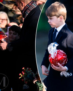 Принц Луи снова стал звездой рождественской прогулки