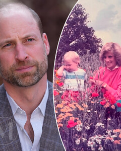 Принц Уильям поделился редким фото с принцессой Дианой