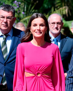 Неожиданная откровенность: королева Испании Летиция вышла в свет в платье с разрезами