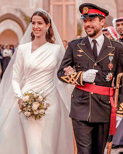 Супруга наследного принца Хусейна получила титул принцессы в день свадьбы