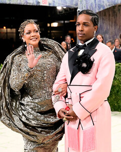 Рианна и A$AP Rocky — король и королева бала Met Gala 2026
