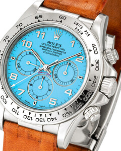 Часы Rolex Platinum Daytona Turquoise проданы за $3,1 миллиона