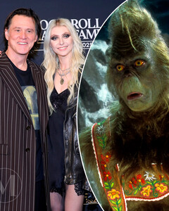 Тейлор Момсен и Джим Керри воссоединились спустя 25 лет после выхода «Гринча»