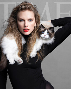 Кот Тейлор Свифт попал на обложку журнала Time