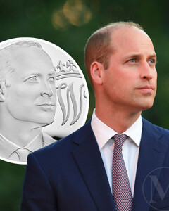 Стерлинговый король: в честь 40-летия принца Уильяма будет выпущена памятная монета с его портретом