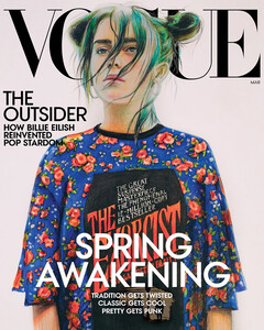 Обложку американского Vogue с Билли Айлиш нарисовала 16-летняя художница из России