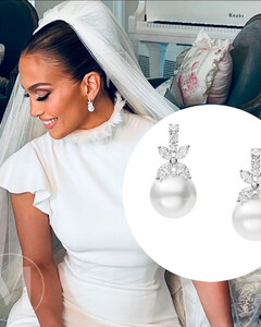 Дженнифер Лопес надела на свадьбу бриллиантовые украшения стоимостью $2 млн