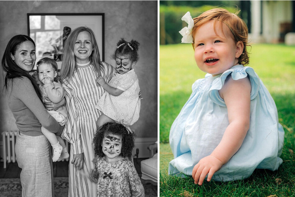 Первые официальные фотографии Лилибет Маунтбеттен-Виндзор с 1-ого дня рождения малышки 4 июня 2022 года, коттедж Фрогмор, Англия