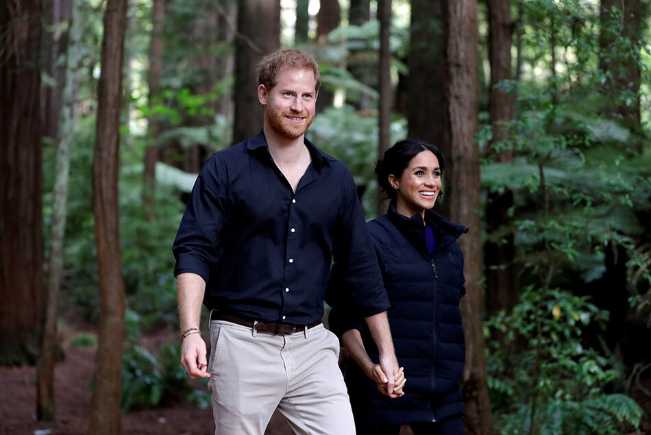 Герцог и герцогиня Сассекские посещают Новую Зеландию - день 4